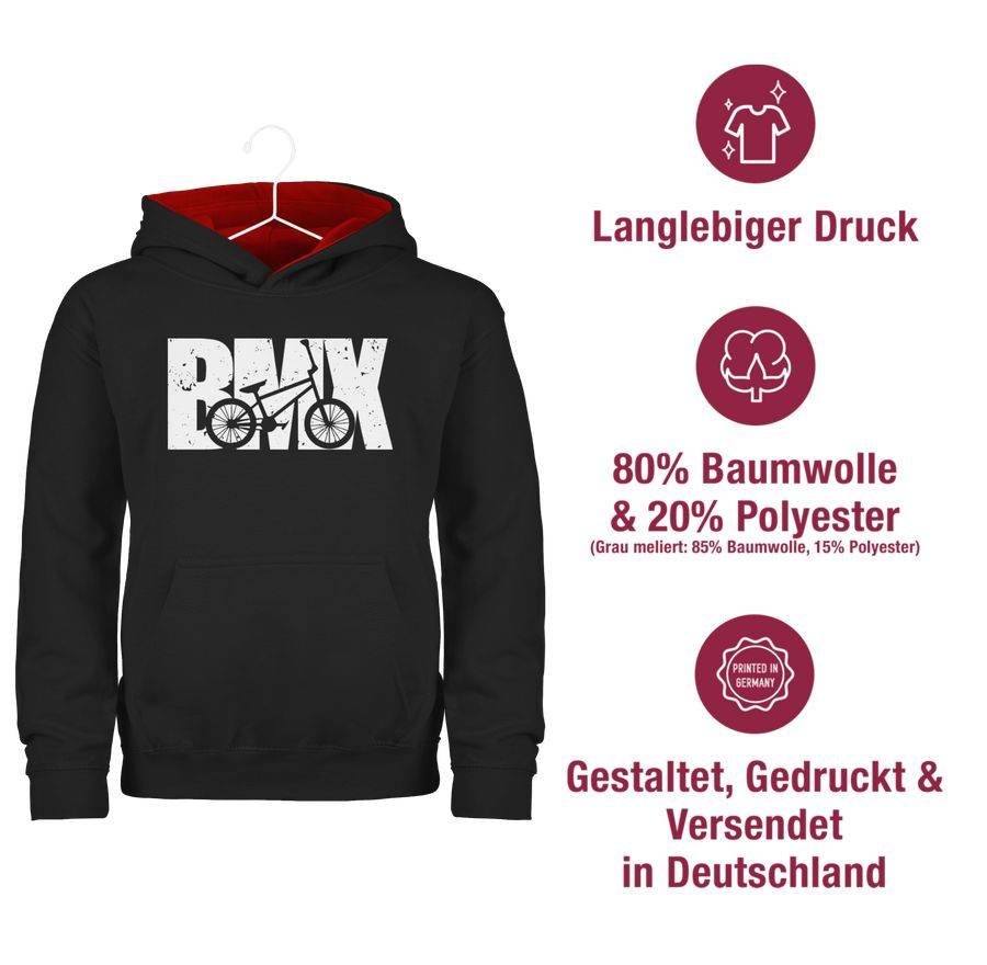 Shirtracer Bmx Fahrrad Weiß: Tshirt Rucksack Shirtracer