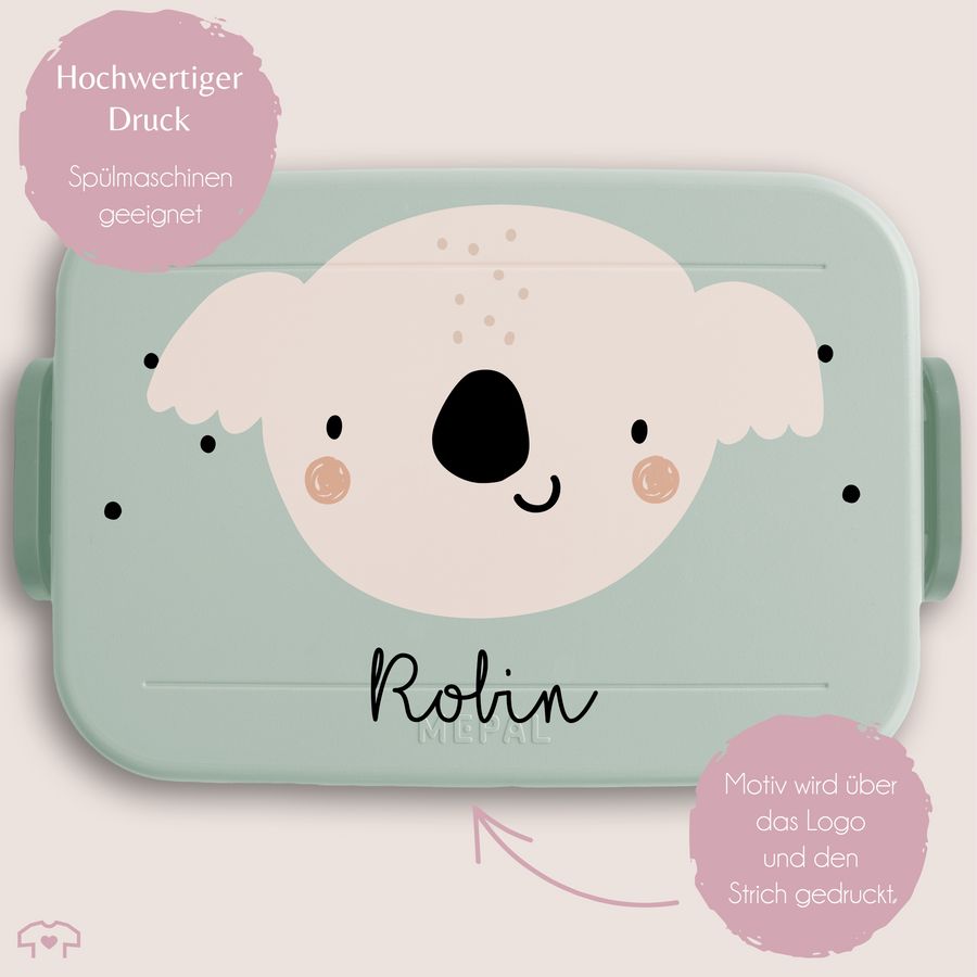 Shirtracer Boho Koala Koalabär Beutelbär: T-Shirt Turnbeutel Shirtracer