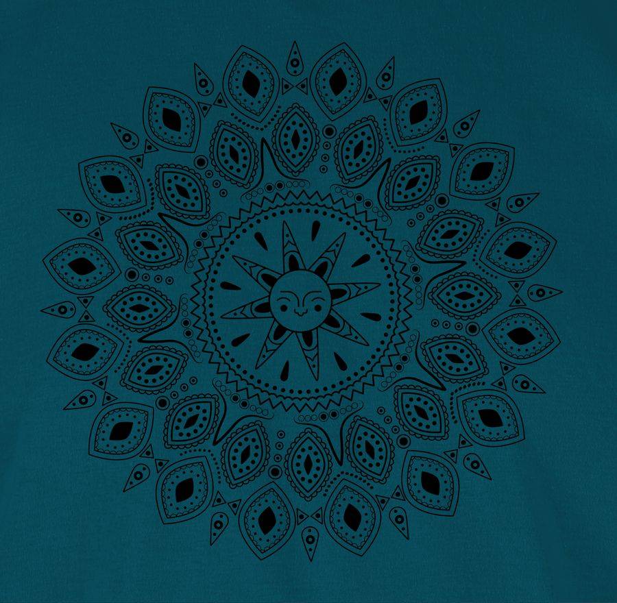 Shirtracer Boho Mandala Yoga Sketch: T-Shirt Gym Bag Shirtracer