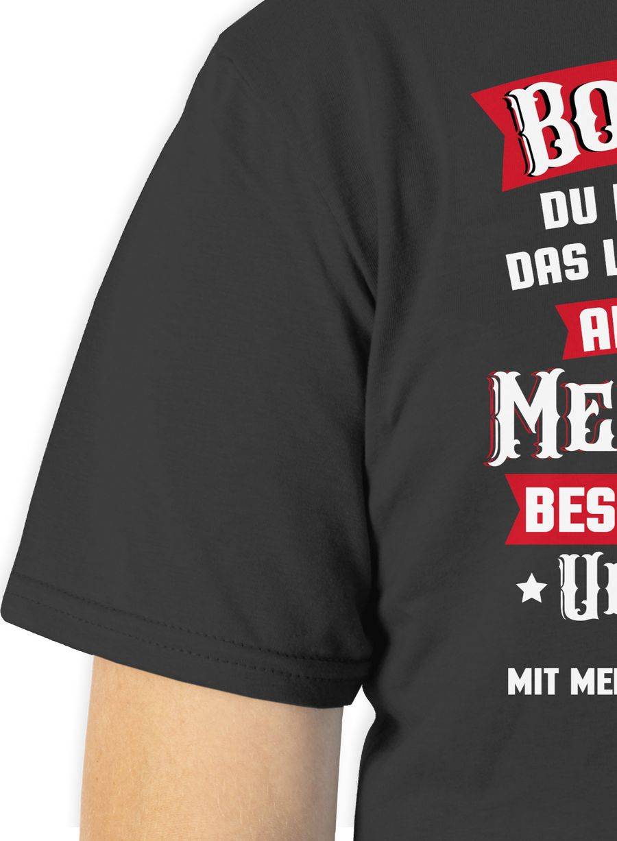 Shirtracer Bonus Dad - Rot/weiß: Tshirt Gym Bag Shirtracer