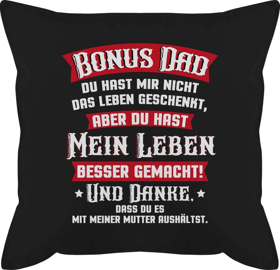 Shirtracer Bonus Dad - rot/weiß: Tshirt Gym Bag Shirtracer