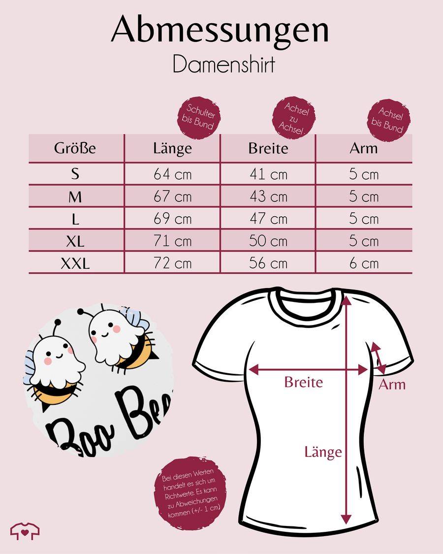 Shirtracer Boo Bees - Schwarz: T-Shirt Rucksack Shirtracer