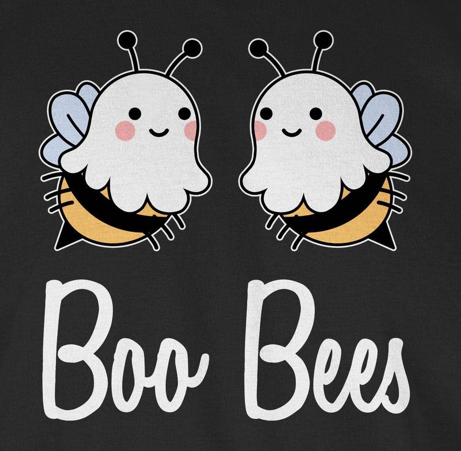 Shirtracer Boo Bees - Weiß: Tshirt Rucksack Shirtracer