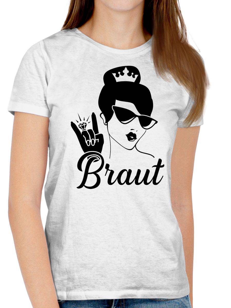 Shirtracer Braut Mit Ring: Tshirt Turnbeutel Shirtracer