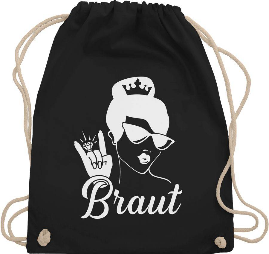 Shirtracer Braut mit Ring weiß Shirts & Mehr Shirtracer