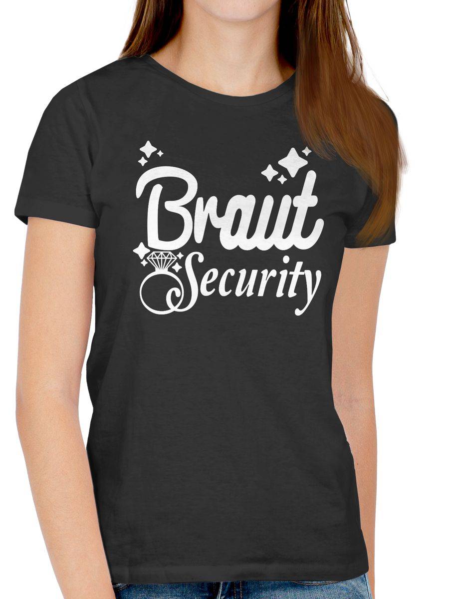 Shirtracer Braut Security Weiß Shirts & Mehr Shirtracer