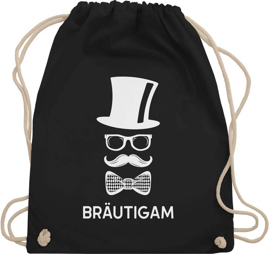 Shirtracer Bräutigam Gentleman: T-Shirt Gym Bag Shirtracer