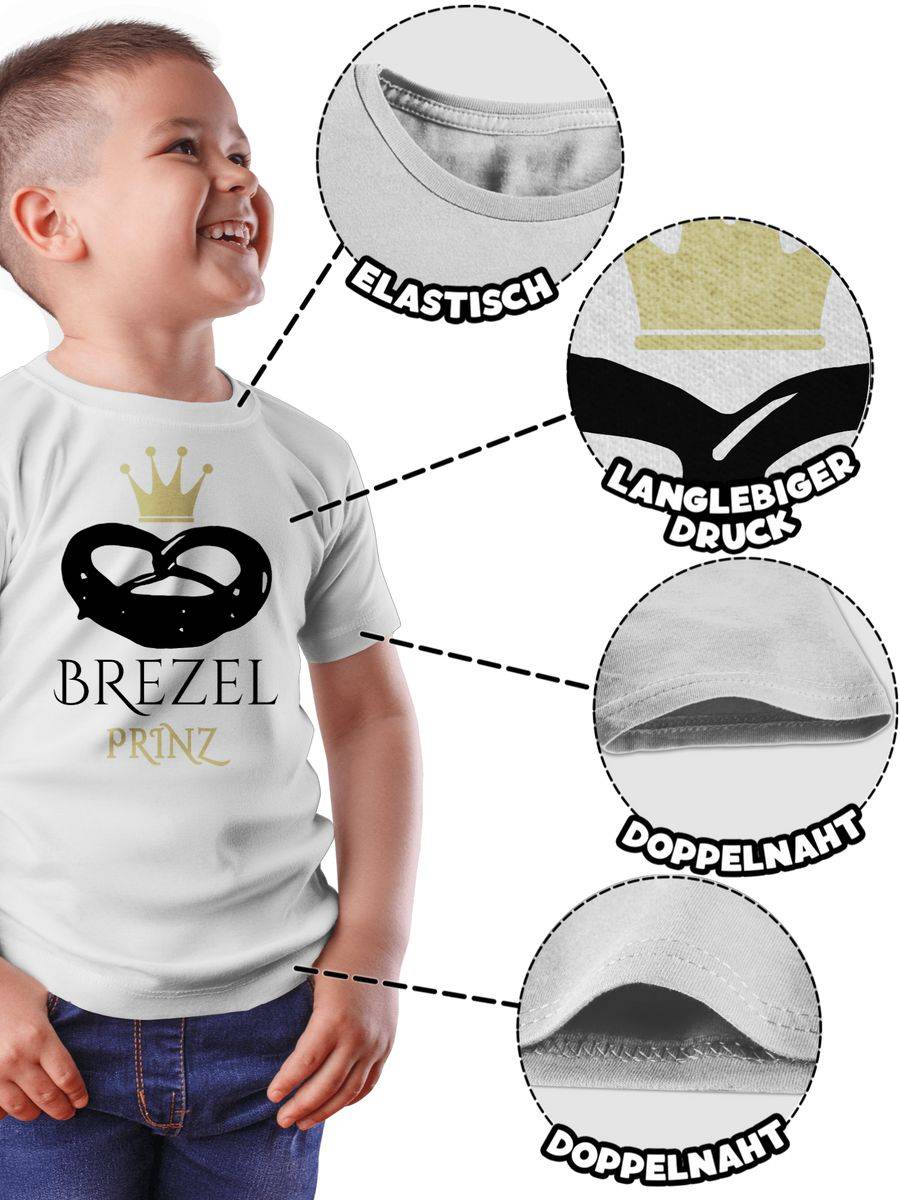 Shirtracer Brezel Prinz: Tshirt Turnbeutel Shirtracer