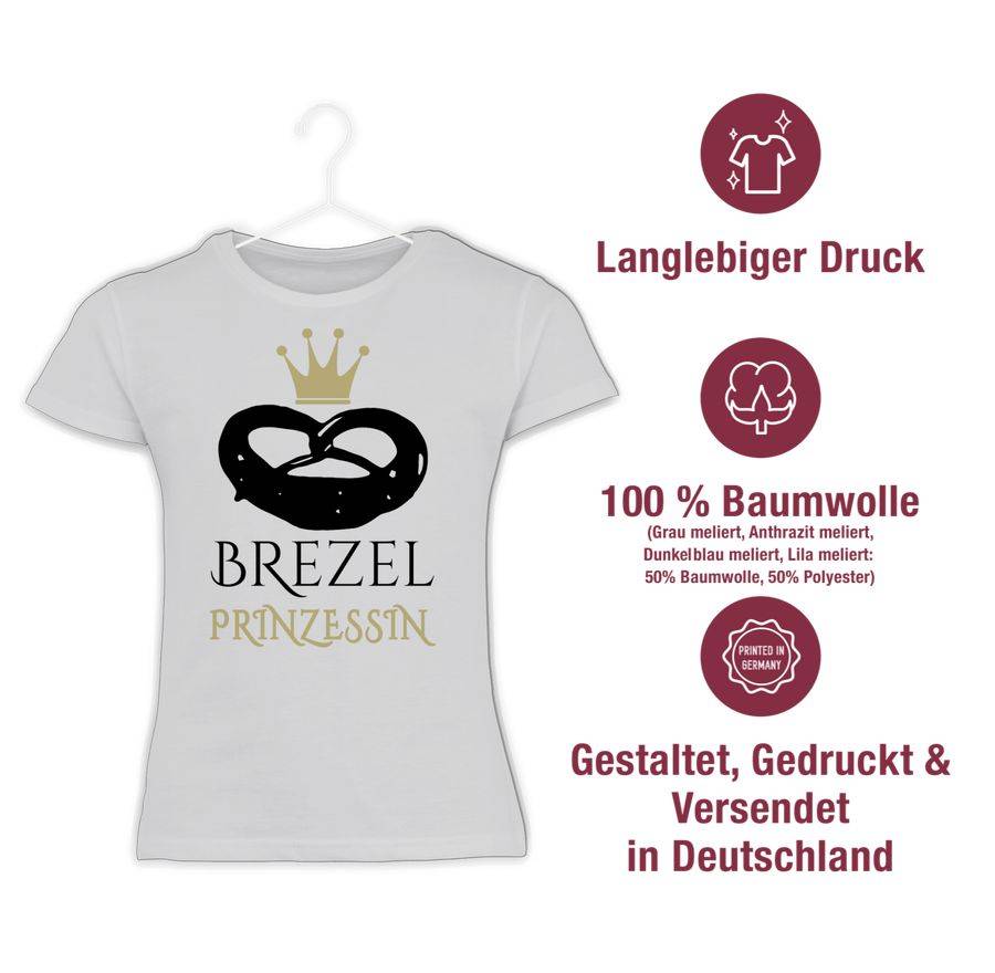 Shirtracer Brezel Prinzessin Shirts & Mehr Shirtracer