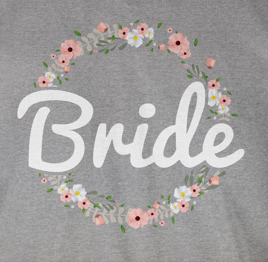 Shirtracer Bride Blumenkranz: T-Shirt Rucksack Shirtracer