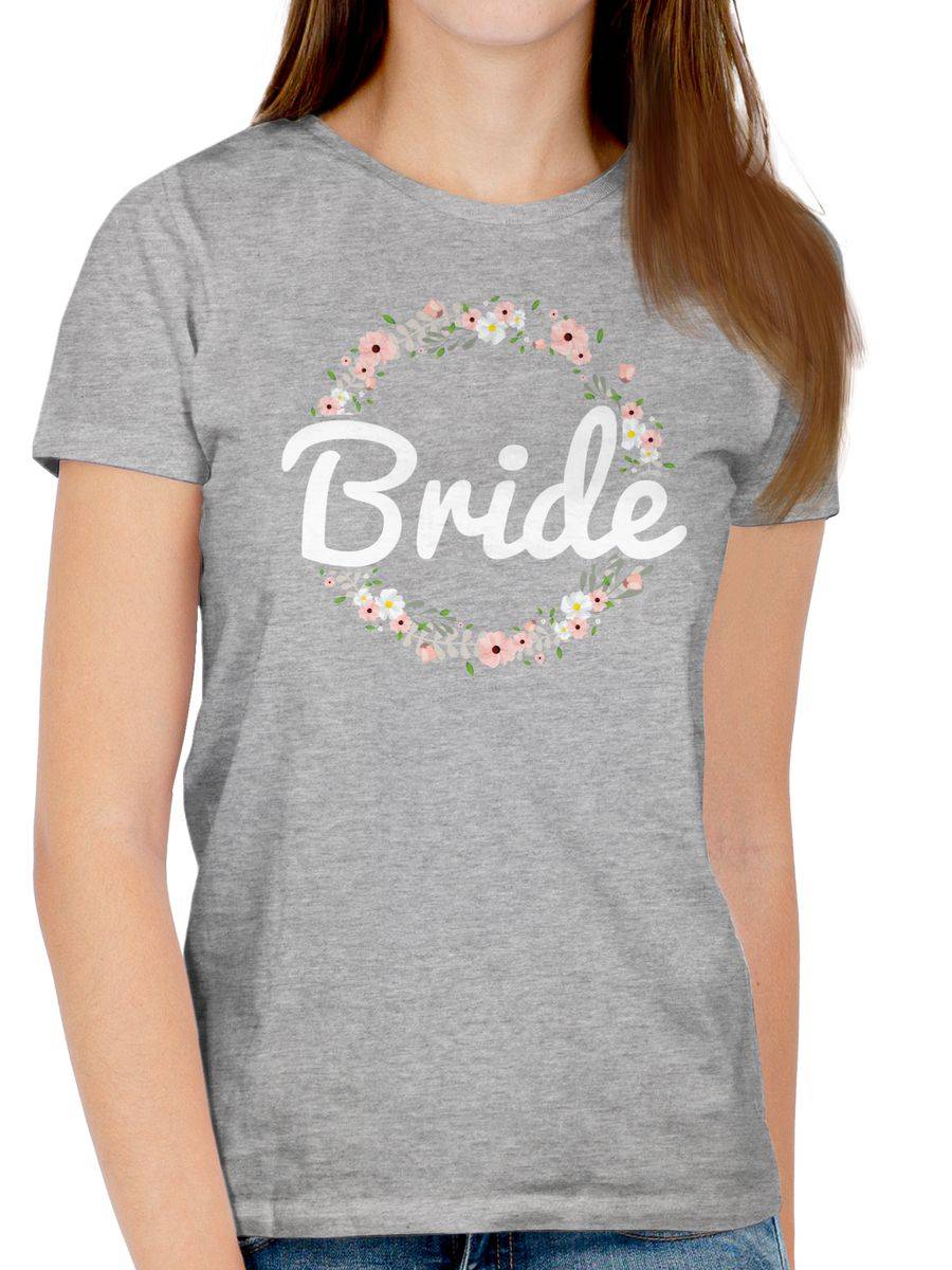 Shirtracer Bride Blumenkranz: T-Shirt Rucksack Shirtracer