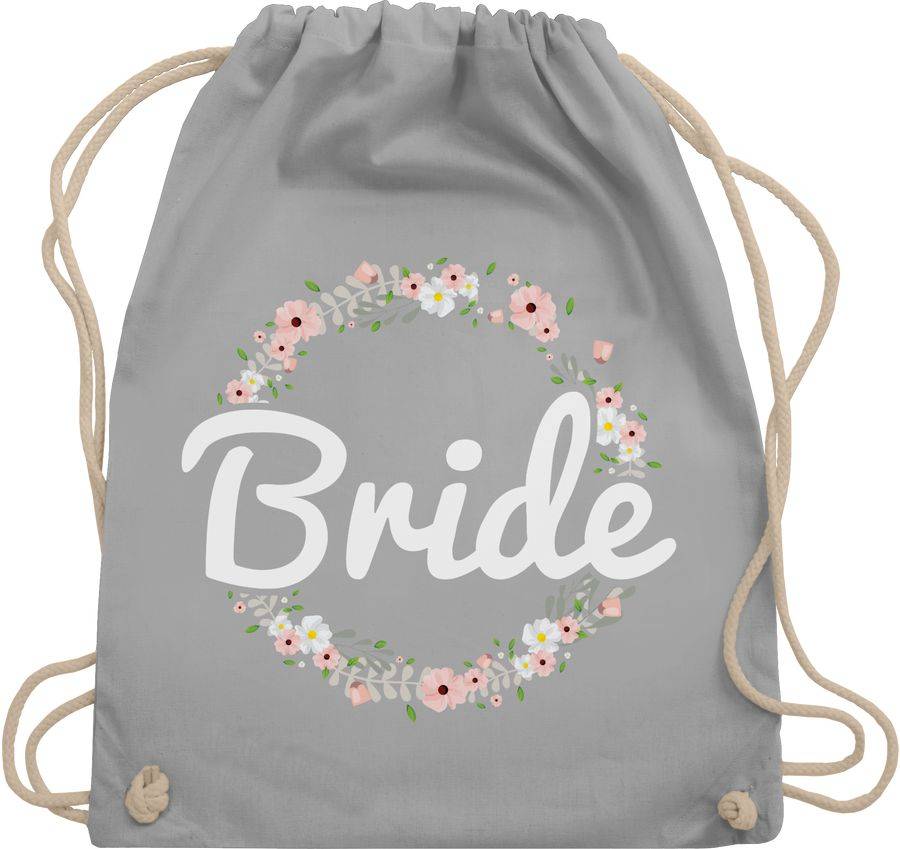 Shirtracer Bride Blumenkranz: T-Shirt Rucksack Shirtracer