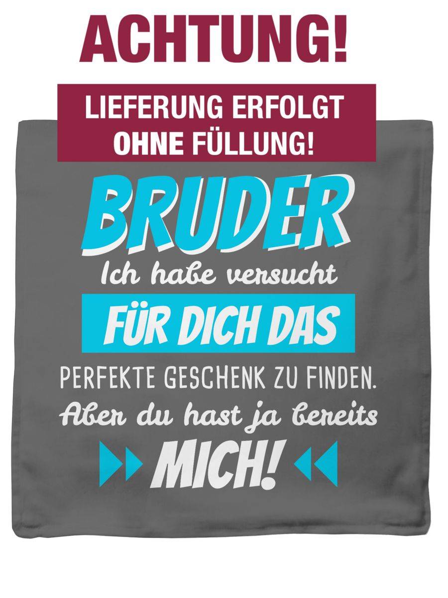 Shirtracer Bruder Ich Habe Versucht Für Dich Das Geschenk Zu Finden Weiß/blau: Tshirt Rucks Shirtracer