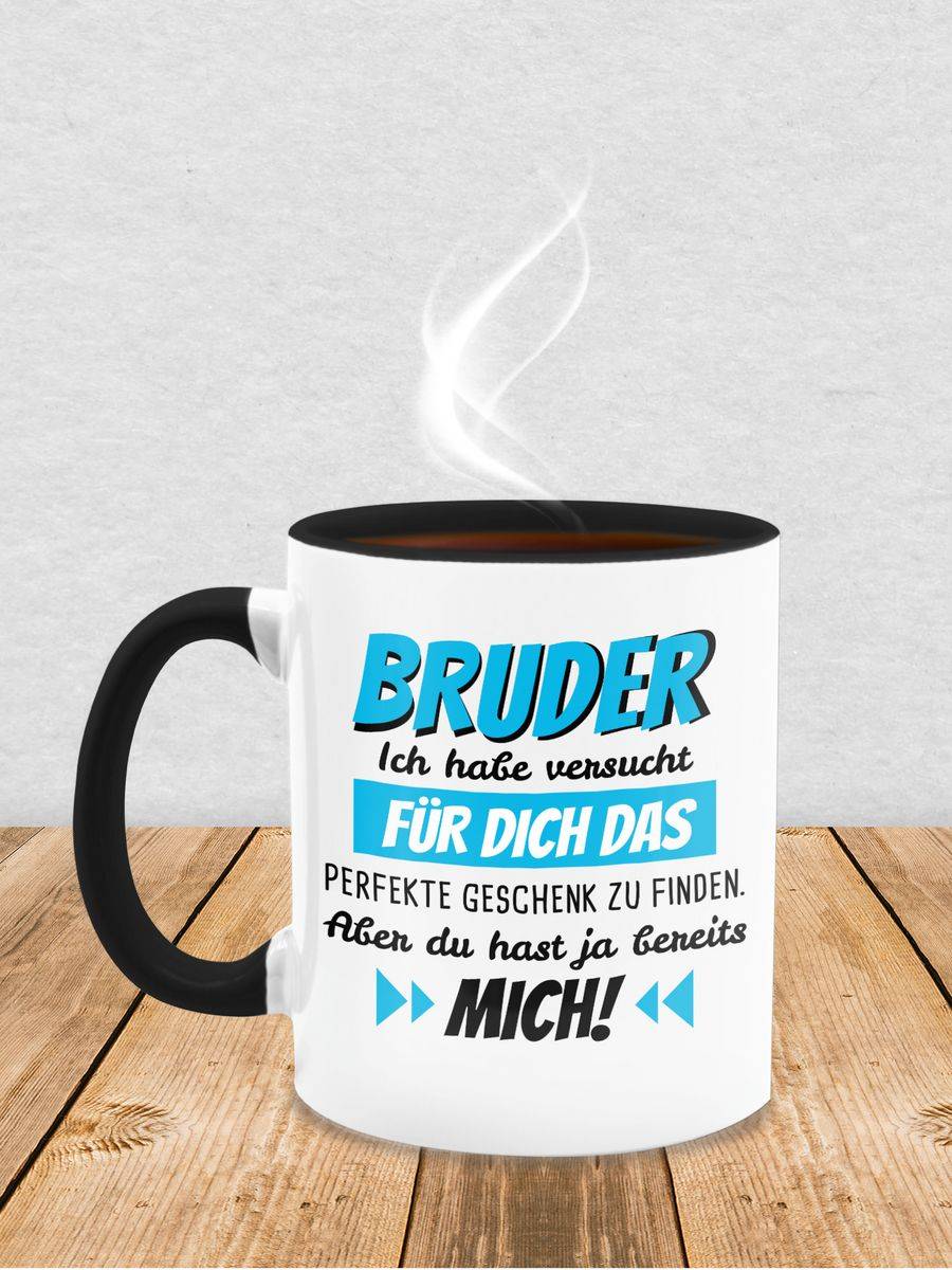 Shirtracer Bruder Ich Habe Versucht Für Dich Das Geschenk Zu Finden Schwarz/blau: T-Shirt T Shirtracer