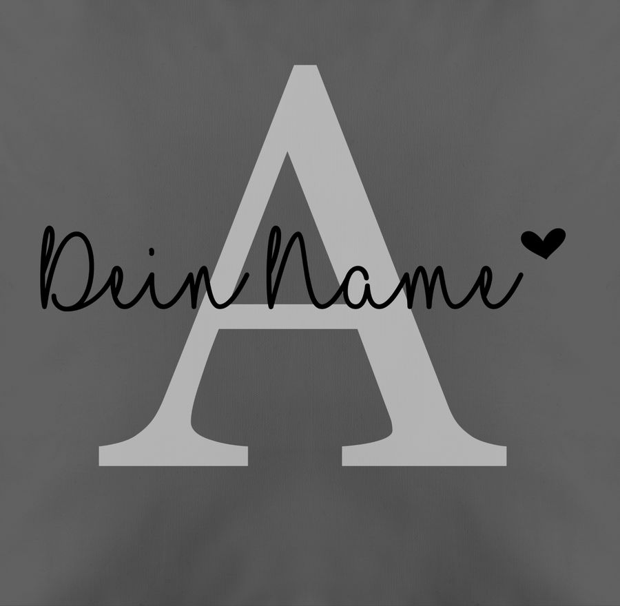 Shirtracer Buchstabe Name Anpassbar Herzchen Shirts & Mehr Shirtracer