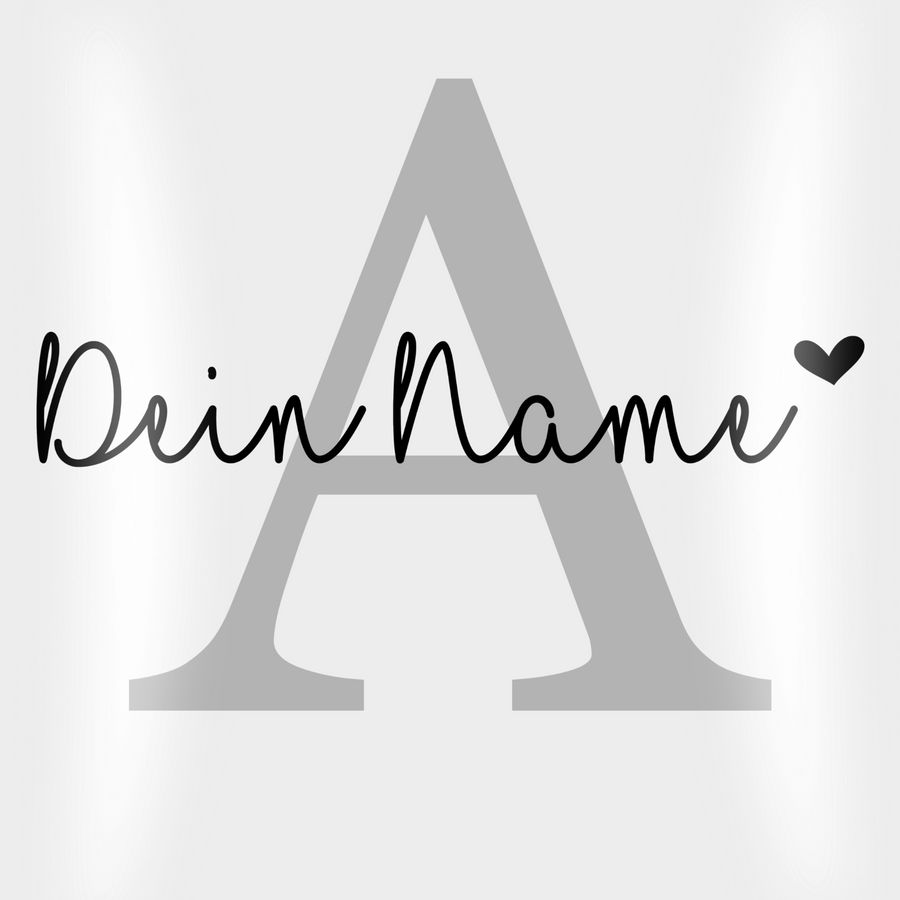 Shirtracer Buchstabe Name Anpassbar Herzchen Shirts & Mehr Shirtracer