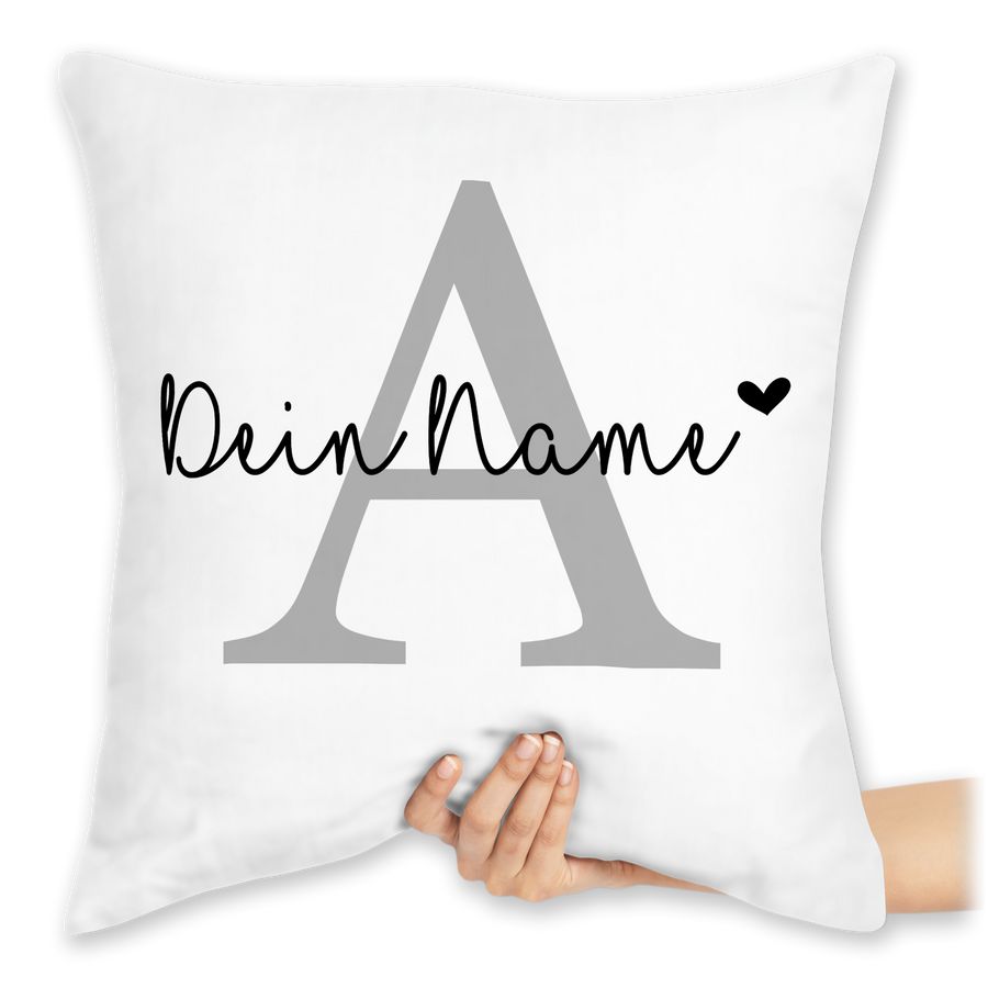 Shirtracer Buchstabe Name anpassbar Herzchen Shirts & Mehr Shirtracer