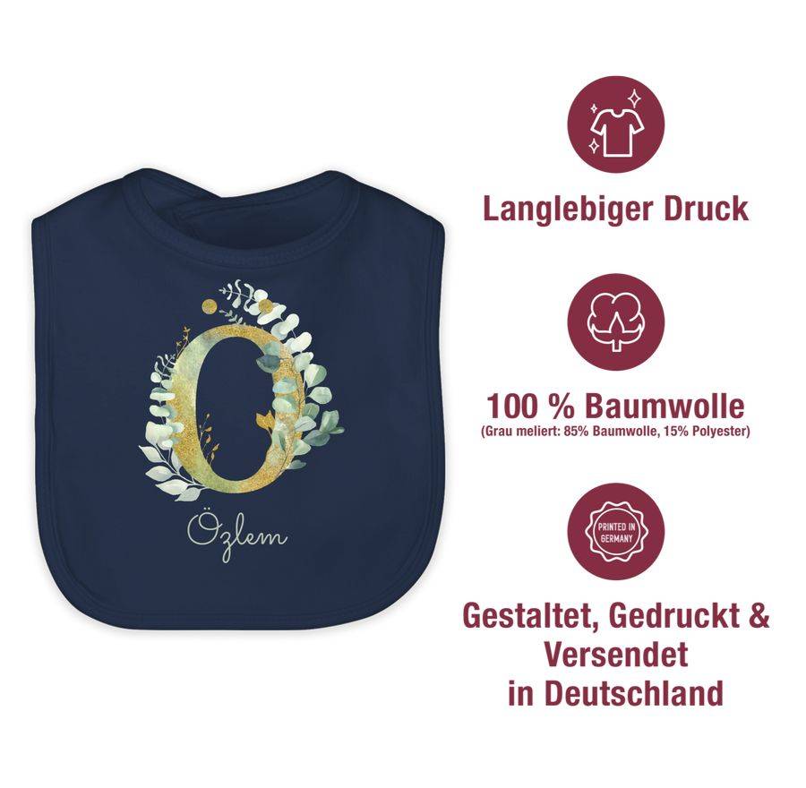 Shirtracer Buchstabe Name - Persönliches Individuelles Geschenk Selbst Gestalten Bedrucken Shirtracer
