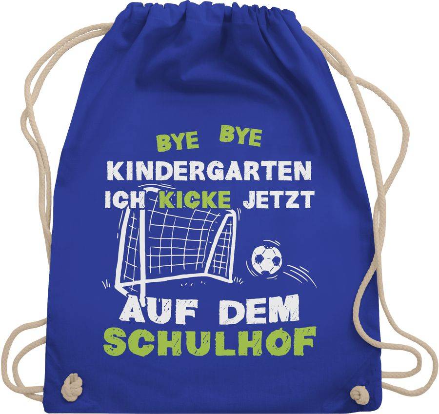 Shirtracer Bye Bye Kindergarten Einschulung Fußball Shirts & Mehr Shirtracer