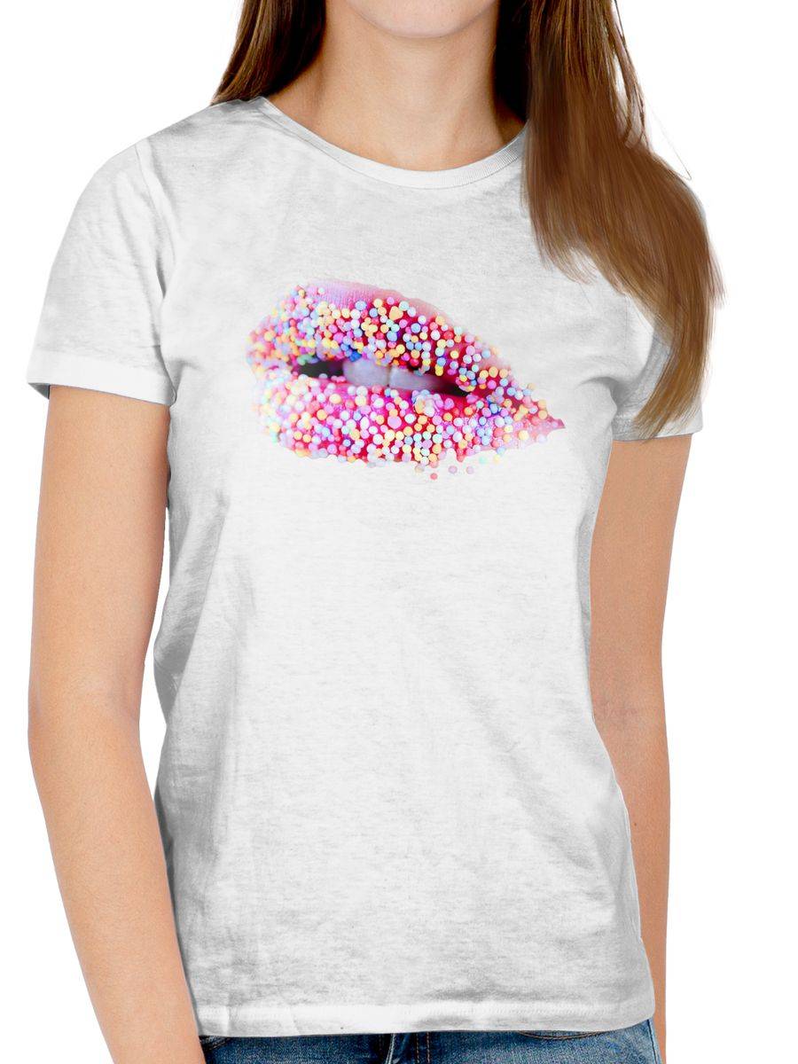 Shirtracer Candy Lips Lippen Zucker Mund Shirts & Mehr Shirtracer