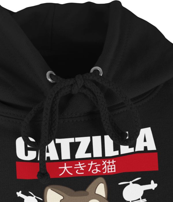 Shirtracer Catzilla - Big Cat- Weiß/rot Shirts & Mehr Shirtracer