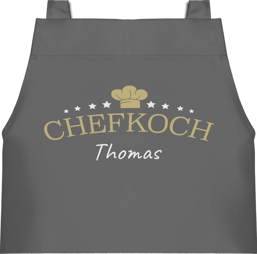 Shirtracer Chefkoch Mit Name Geschenk Für Koch: T-Shirt Gym Bag Shirtracer