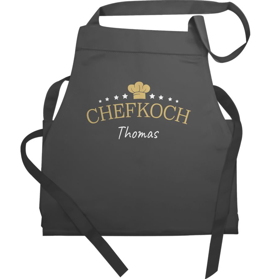 Shirtracer Chefkoch mit Name Geschenk für Koch: T-Shirt Gym Bag Shirtracer