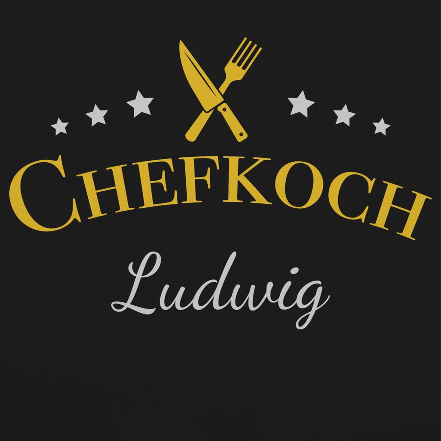 Shirtracer Chefkoch Mit Name: Tshirt Turnbeutel Shirtracer