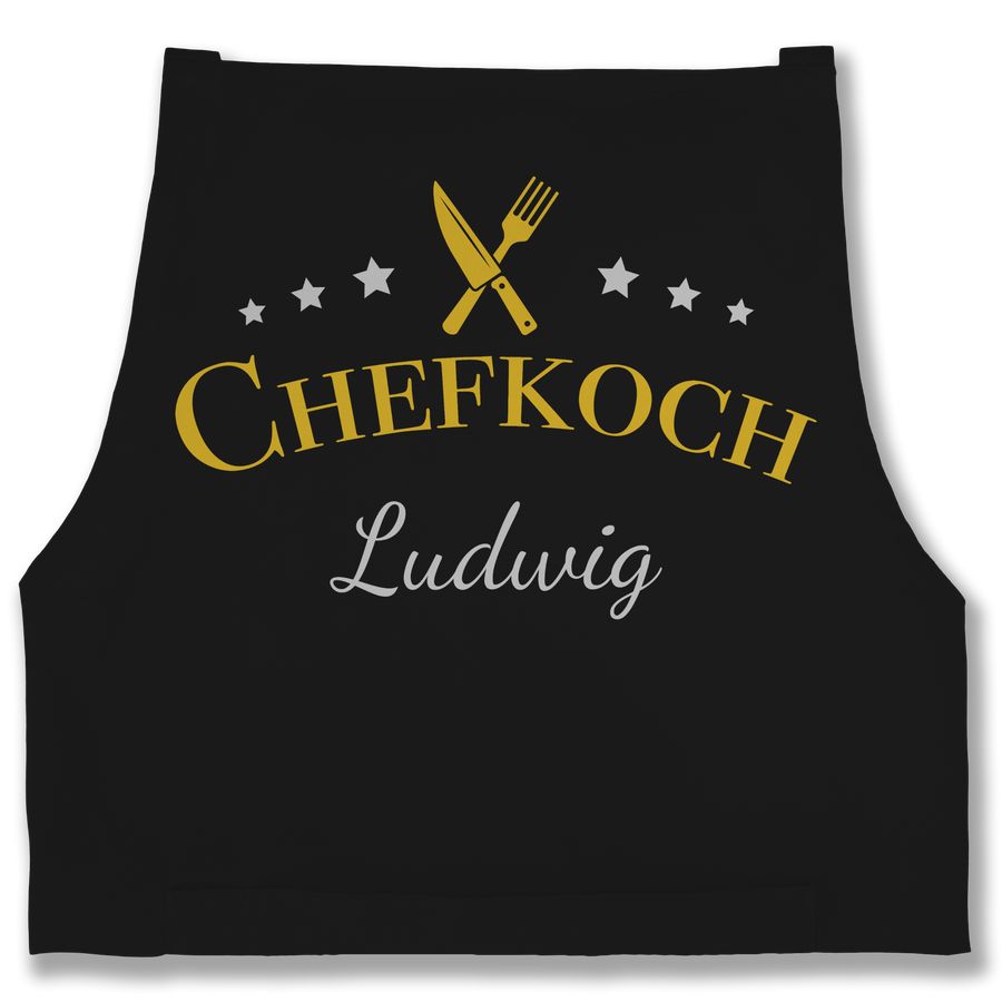 Shirtracer Chefkoch Mit Name: Tshirt Turnbeutel Shirtracer