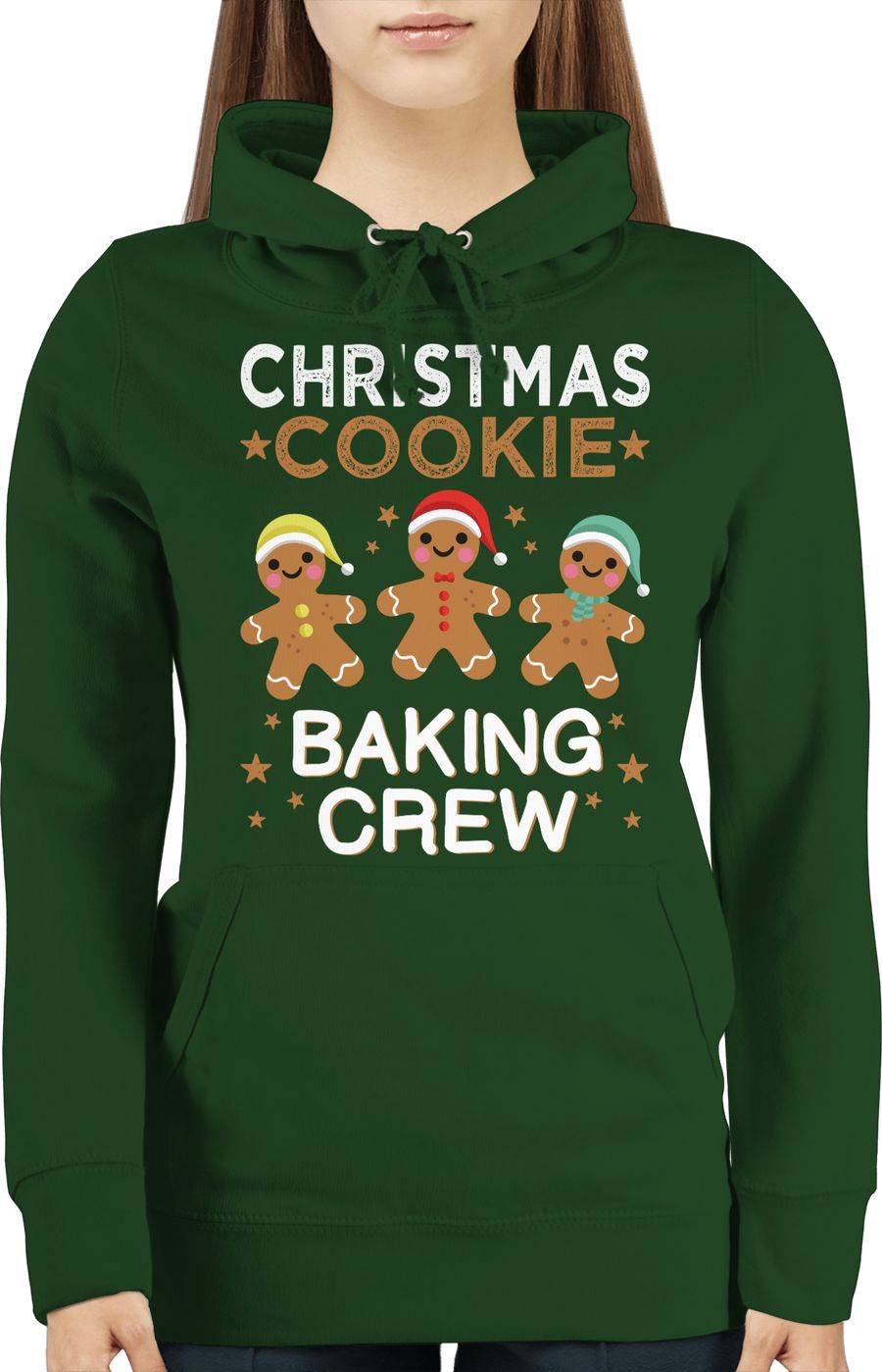 Shirtracer Christmas Cookie Baking Crew Lebkuchenmännchen: Tshirt Gym Bag Shirtracer