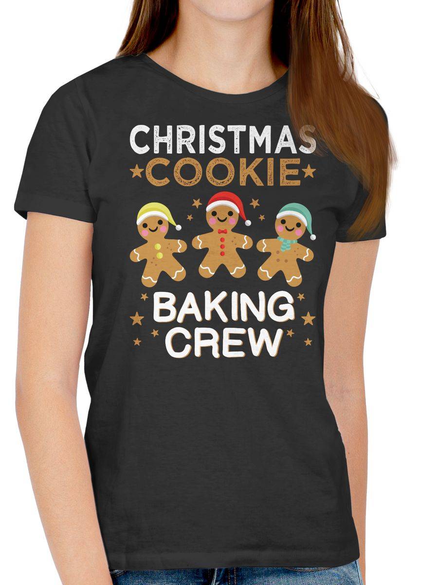 Shirtracer Christmas Cookie Baking Crew Lebkuchenmännchen: Tshirt Gym Bag Shirtracer