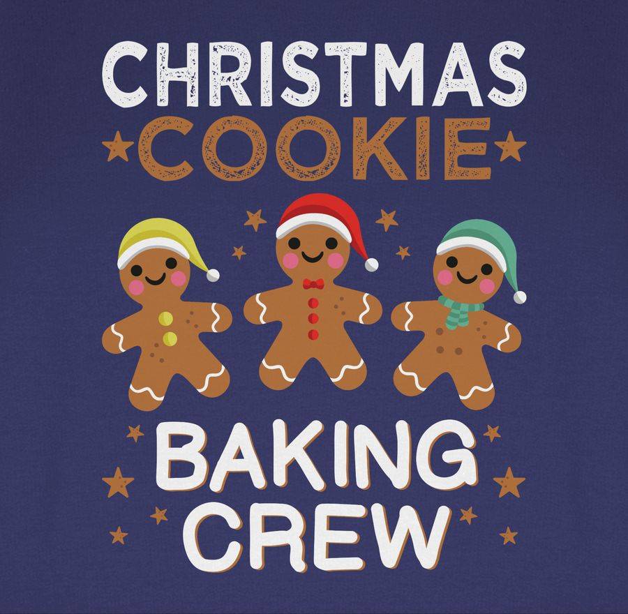 Shirtracer Christmas Cookie Baking Crew Lebkuchenmännchen: Tshirt Gym Bag Shirtracer