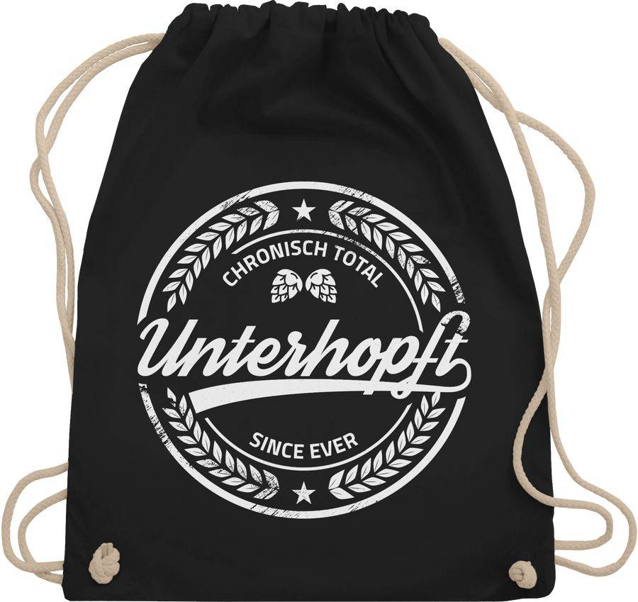 Shirtracer Chronisch Unterhopft: T-Shirt Gym Bag Shirtracer