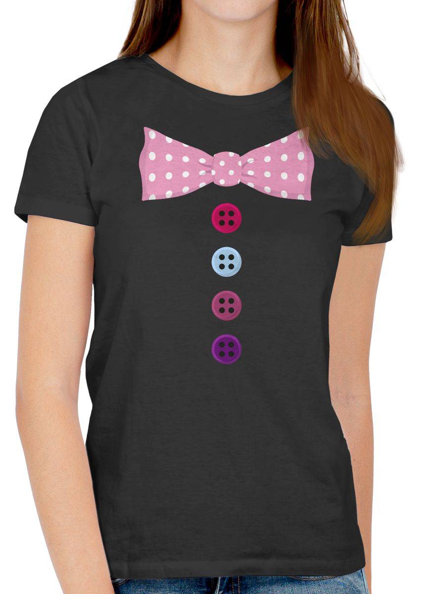 Shirtracer Clown Kostüm Rosa Fliege Shirts & Mehr Shirtracer