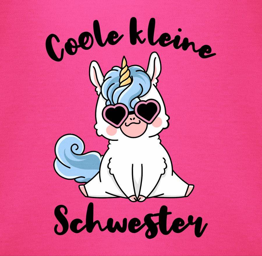 Shirtracer Coole Kleine Schwester Mit Einhorn Shirts & Mehr Shirtracer