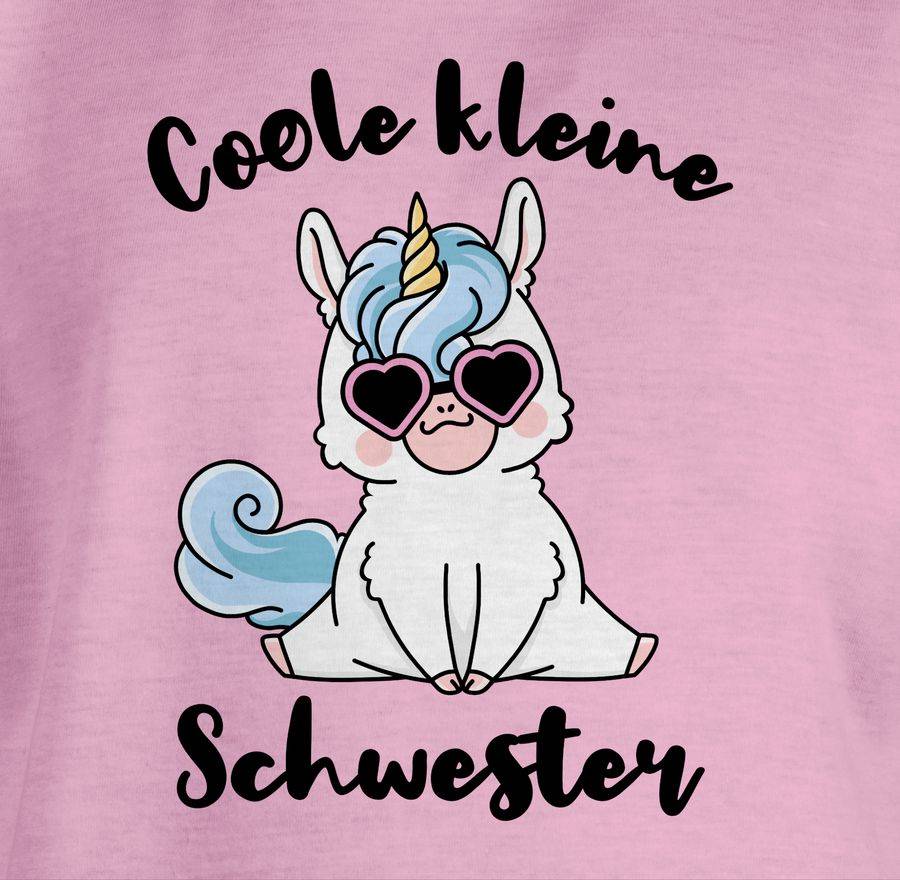 Shirtracer Coole Kleine Schwester Mit Einhorn Shirts & Mehr Shirtracer