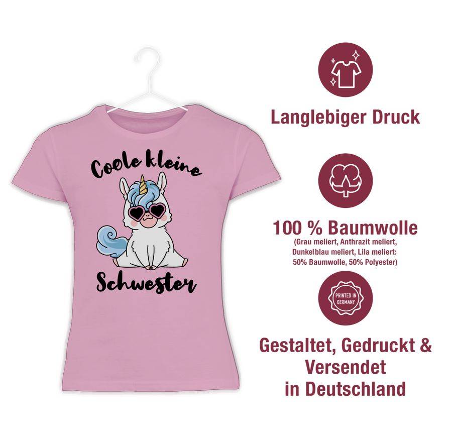 Shirtracer Coole Kleine Schwester Mit Einhorn Shirts & Mehr Shirtracer