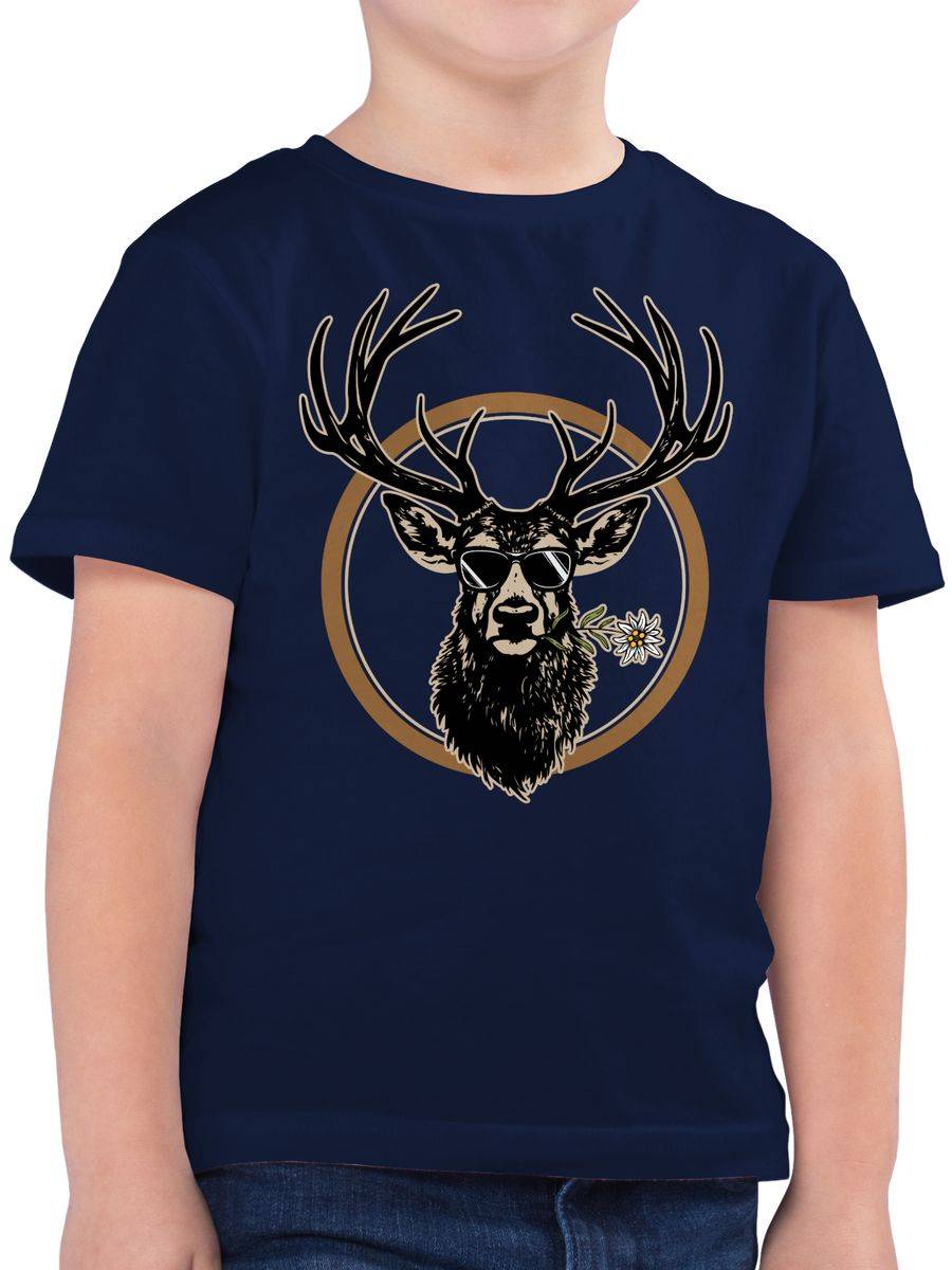Shirtracer Cooler Hirsch Hirschgeweih Jäger Shirts & Mehr Shirtracer