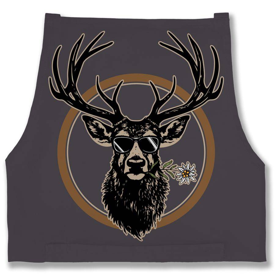 Shirtracer Cooler Hirsch Hirschgeweih Jäger Shirts & Mehr Shirtracer
