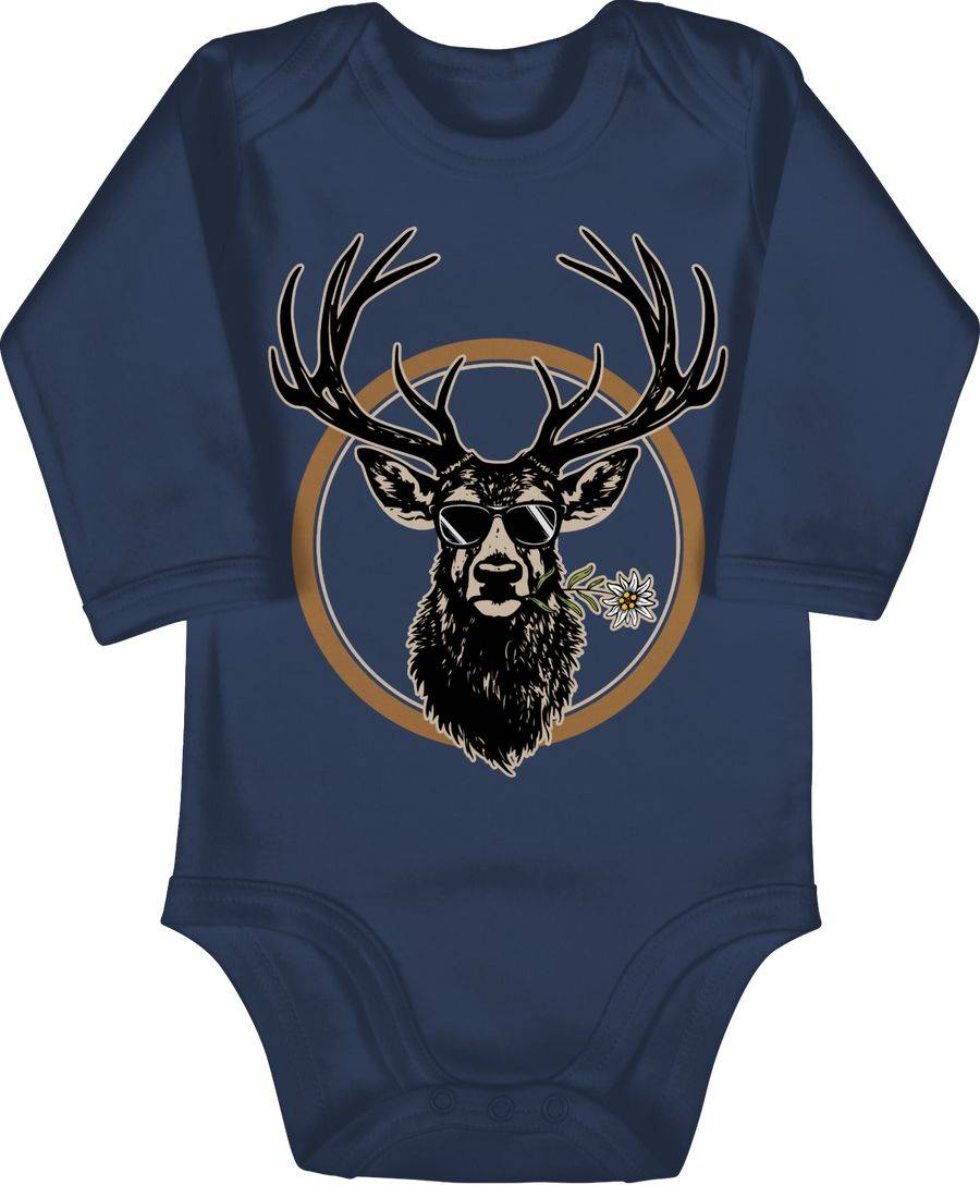 Shirtracer Cooler Hirsch Hirschgeweih Jäger Shirts & Mehr Shirtracer