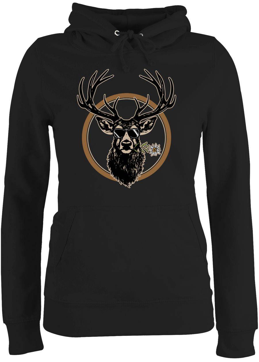 Shirtracer Cooler Hirsch Hirschgeweih Jäger Shirts & Mehr Shirtracer