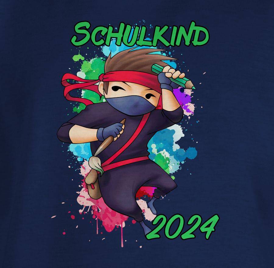 Shirtracer Cooler Ninja Junge 2024 Shirts & Mehr Shirtracer