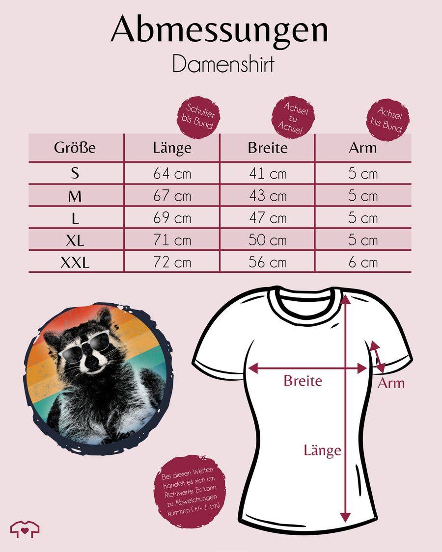 Shirtracer Cooler Waschbär Vintage: Tshirt Rucksack Shirtracer