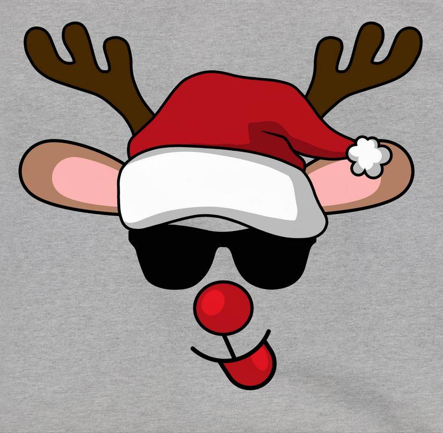 Shirtracer Cooles Rentier Mit Sonnenbrille Shirts & Mehr Shirtracer