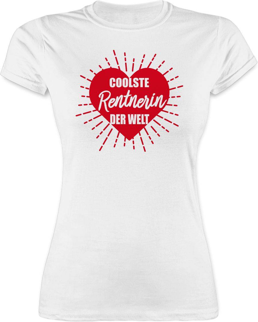 Shirtracer Coolste Rentnerin der Welt: Tshirt Turnbeutel Shirtracer