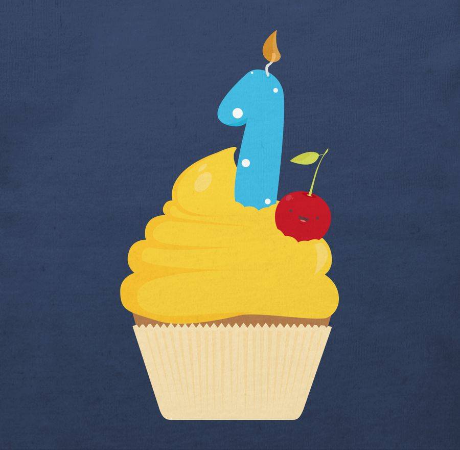 Shirtracer Cupcake Mit Eins: T-Shirt Rucksack Shirtracer