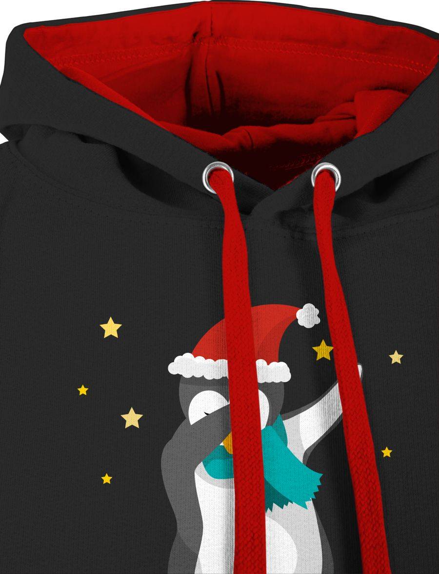 Shirtracer Dab Pinguin Weihnachten: T-Shirt Rucksack Shirtracer