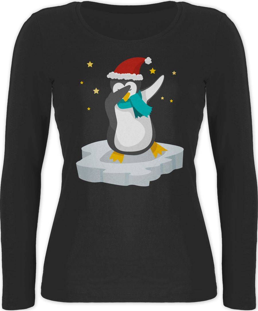 Shirtracer Dab Pinguin Weihnachten: T-Shirt Rucksack Shirtracer