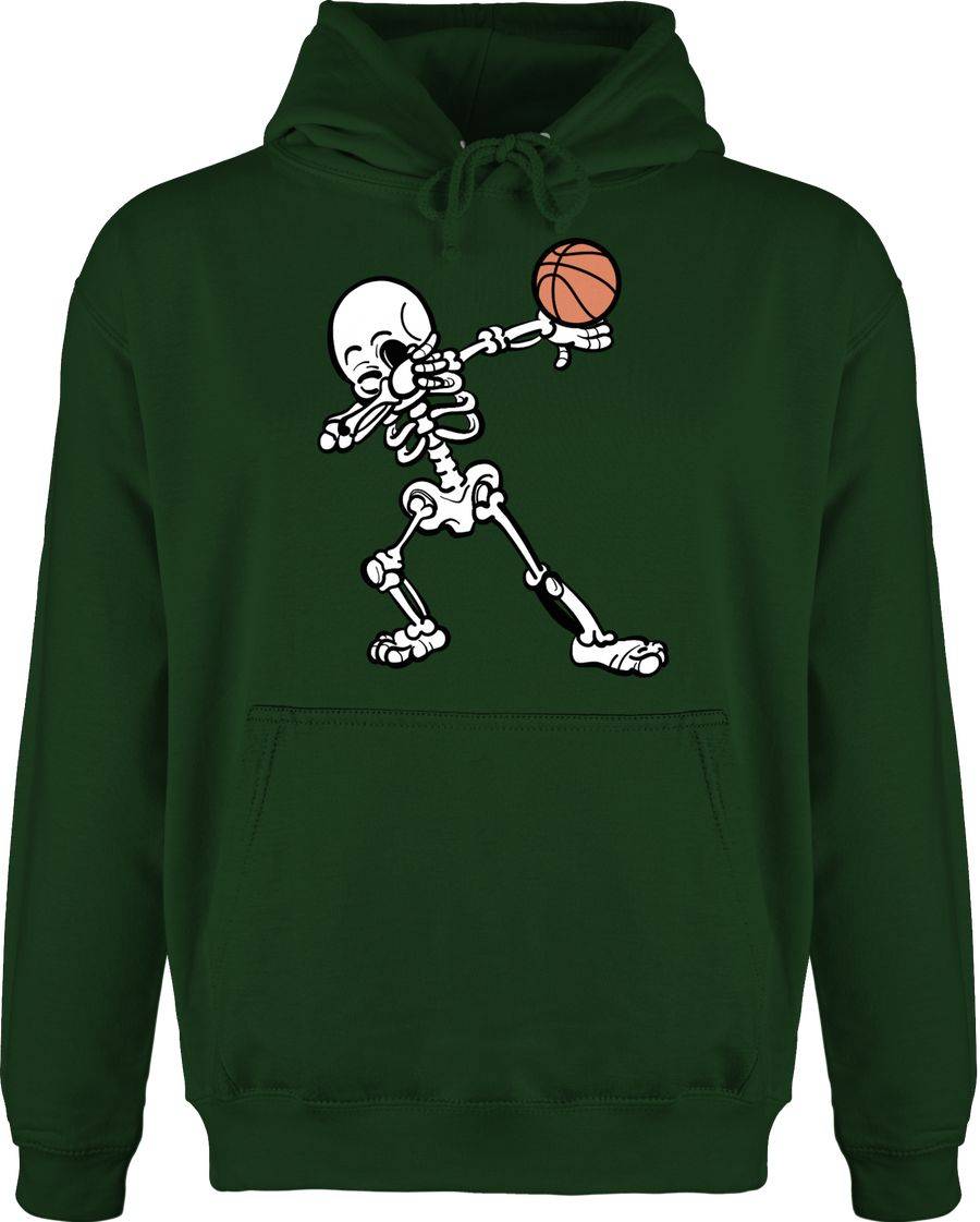 Shirtracer Dabbendes Skelett mit Basketball: Tshirt Gym Bag Shirtracer