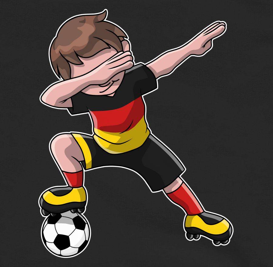 Shirtracer Dabbing Fußballspieler Junge Shirts & Mehr Shirtracer